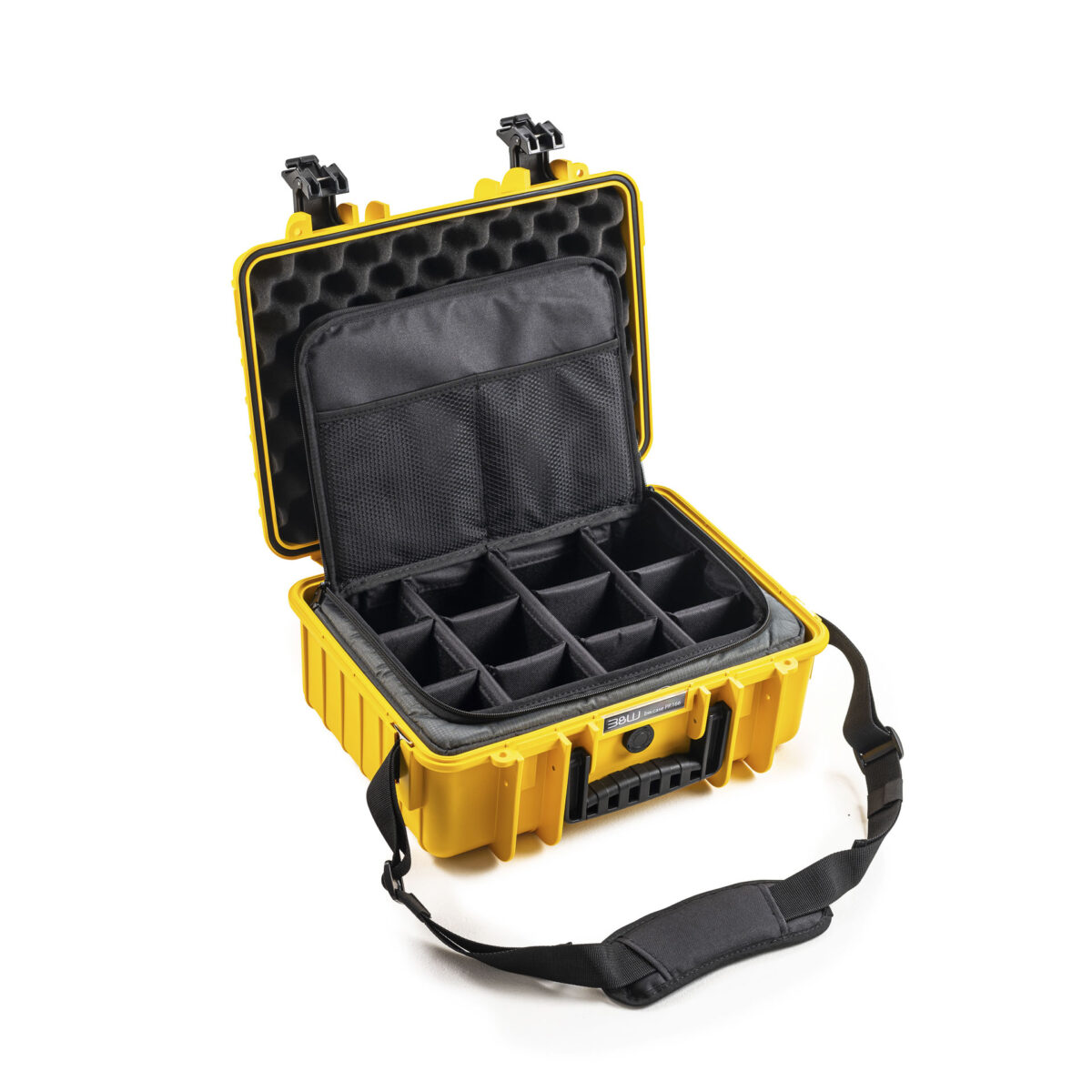 bw.case PP.166.TEX | Combination of the B&W bag and a robust B&W multipurpose case