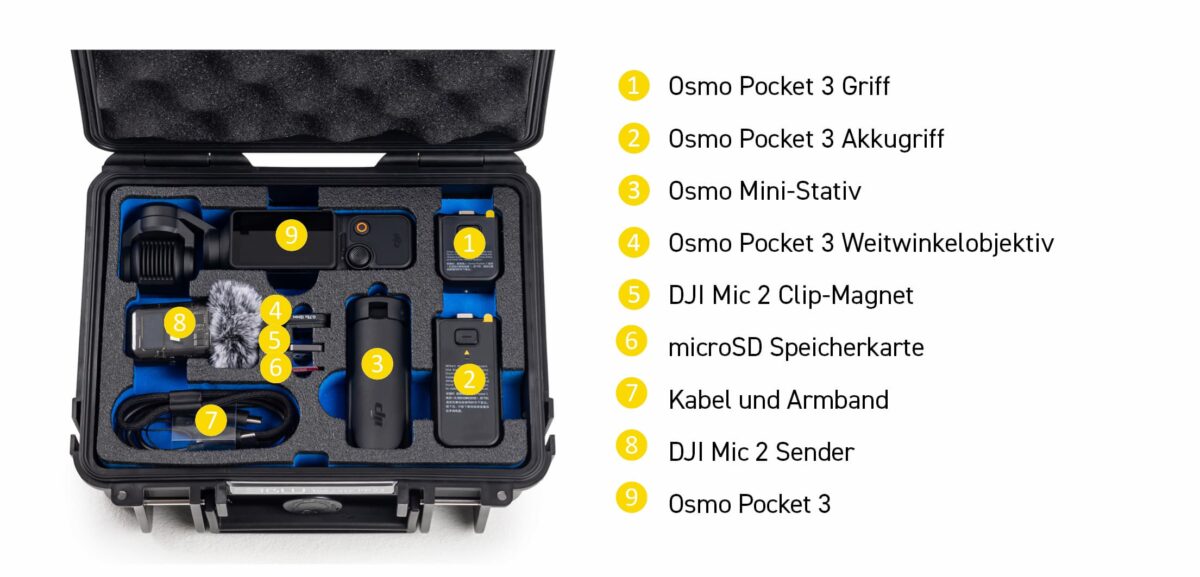 gimbal.case PP.23.Pocket3 | Funda multiusos tipo 500 DJI Osmo Pocket 3 - Imagen 5