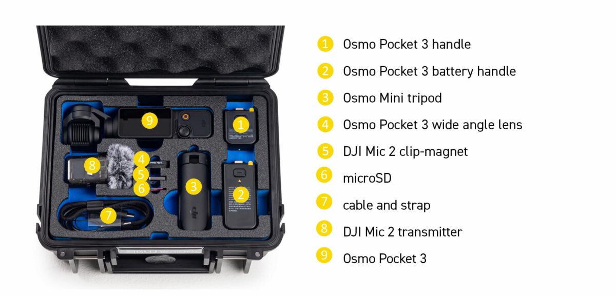 gimbal.case PP.23.Pocket3 | Funda multiusos tipo 500 DJI Osmo Pocket 3 - Imagen 6