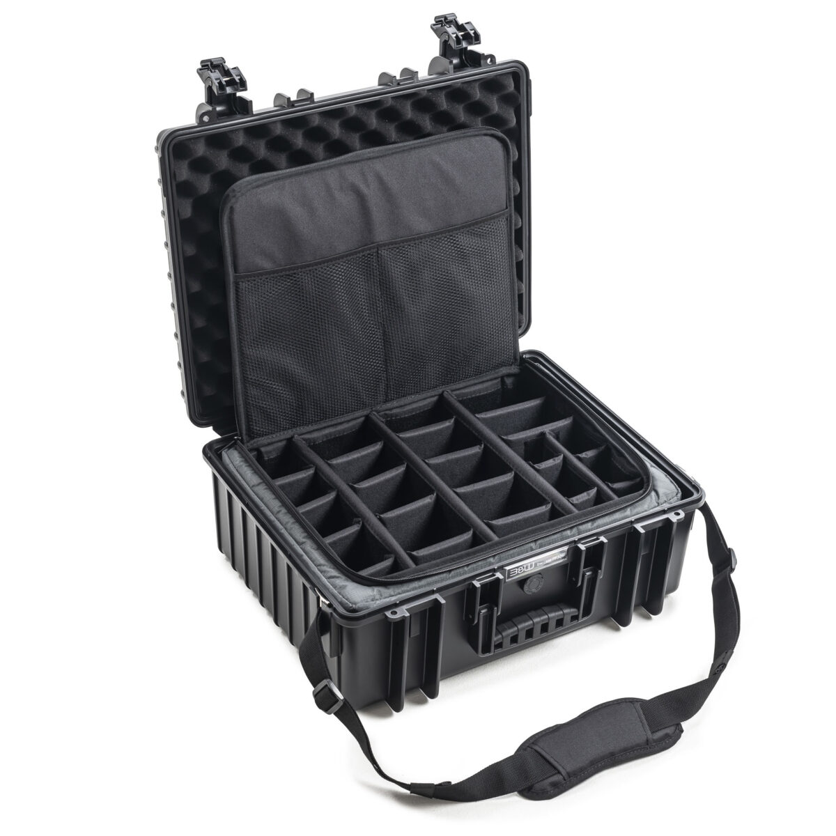 bw.case PP.326.TEX | Combination of the B&W bag and a robust B&W multipurpose case
