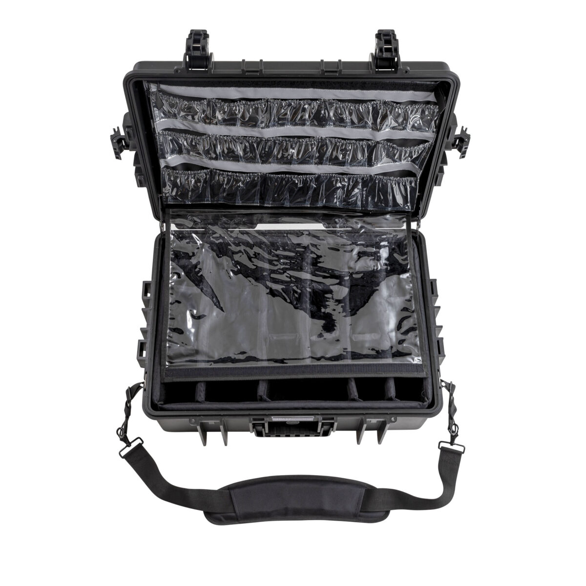 med.case PP.510.MED | Maletín multiusos en blanco y negro tipo 6500 Maletín de emergencia - Imagen 2