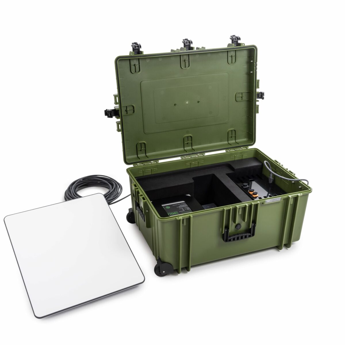 energy.case PRO1500 starlink FHP | Funda energética B&W para el Starlink Performance (GEN2)