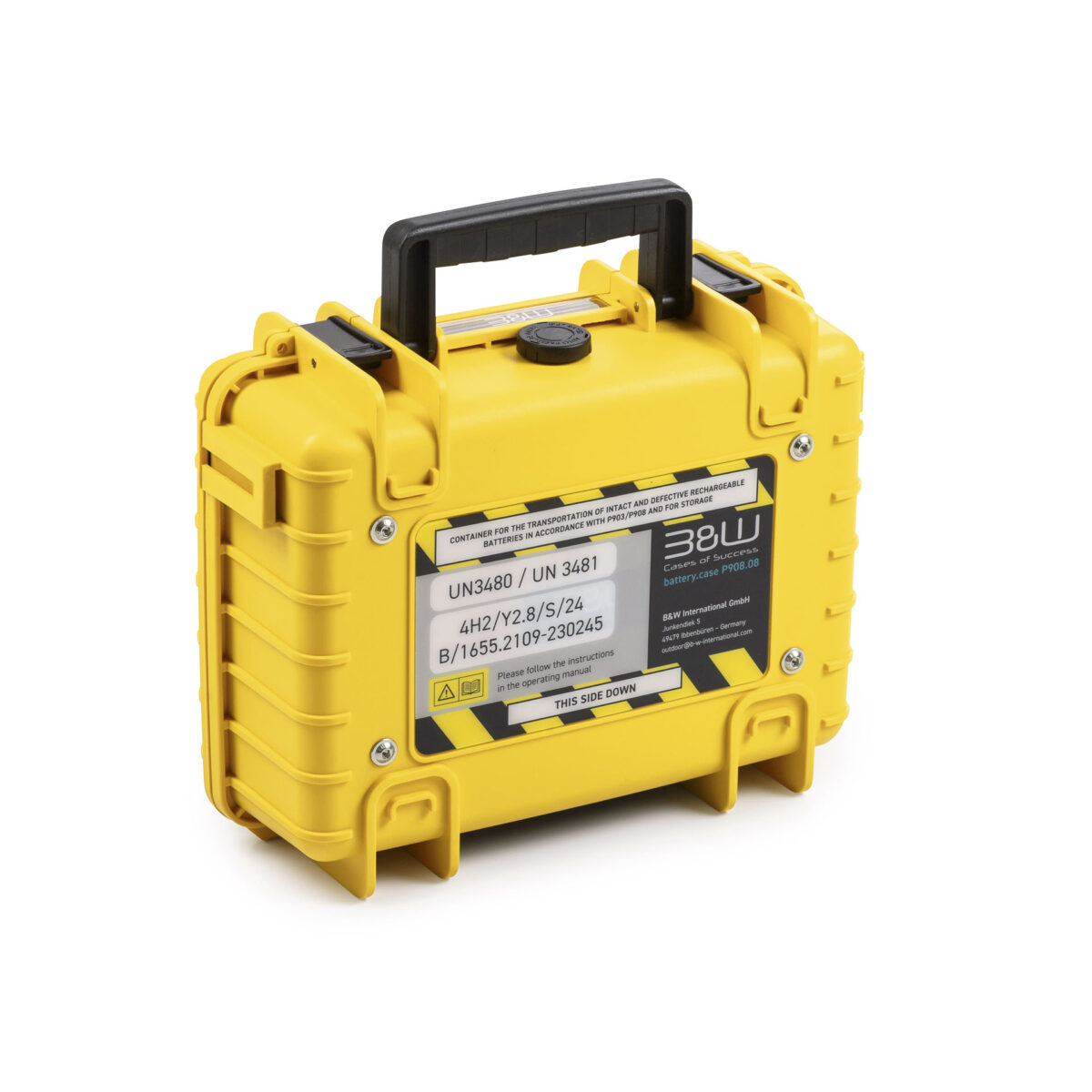 battery.case P908.08 | B&W Akkutransportkoffer - Lithium Akkus sicher lagern und transportieren – Bild 2